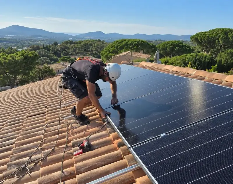 Installateur panneaux solaires Glorianes — pose photovoltaïque sur toiture